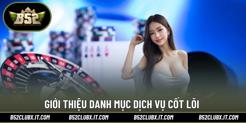 Giới thiệu danh mục dịch vụ cốt lõi 