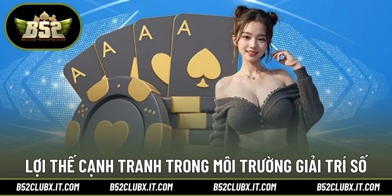 Lợi thế cạnh tranh trong môi trường giải trí số