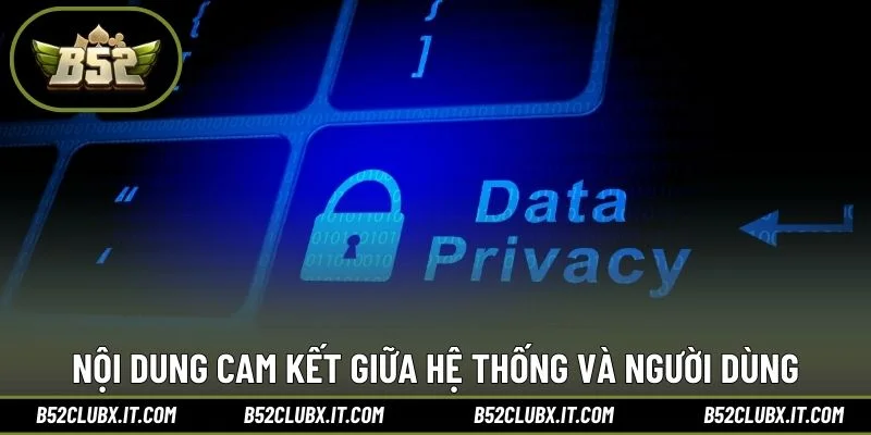 Nội dung cam kết giữa hệ thống và người dùng